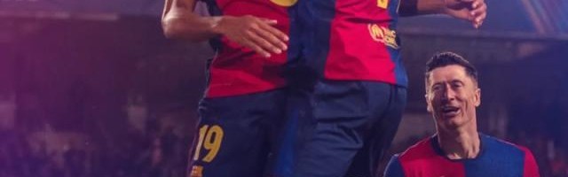 开云登录入口-【欧冠】莱万双响拉菲传射，巴萨主场4比0多特蒙德