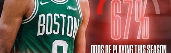 开云登录入口-啥情况？塔图姆扣篮 网站预测他本赛季复出概率却从87%降到67%